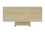 Table basse Chêne Calmetop 85x55x31 cm Aggloméré 48677VCZM