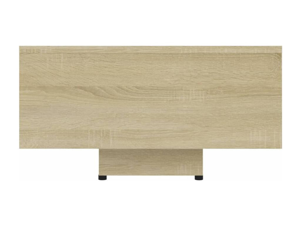 Table basse Chêne Calmetop 85x55x31 cm Aggloméré 48677VCZM