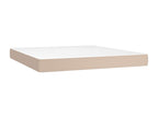 Lit à sommier tapissier avec matelas Cappuccino 180x200 cm 18459WYXI