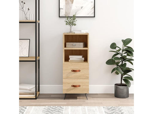 Buffet Chêne Artvivrestore 34,5x34x90 cm Bois d'ingénierie 77442SWOG