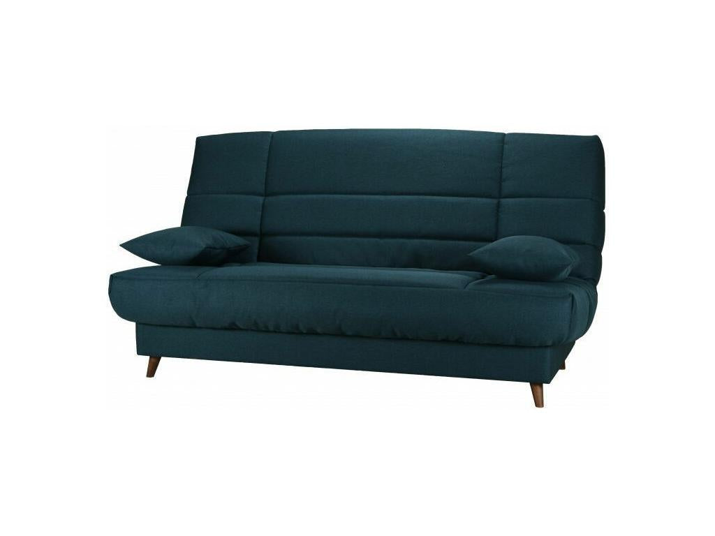 Banquette Artvivrestore tissu 130x190 matelas Artvivrestore 14cm avec rangement Boky-Couleur Bordeaux 70801NXIN
