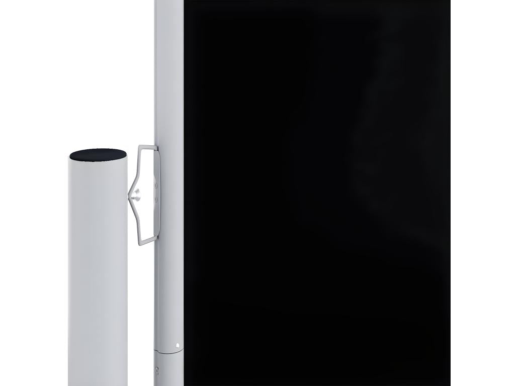 Auvent latéral rétractable Noir 200x600 cm 28977KPJI