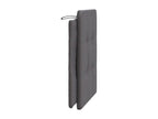 Coussin de tête de lit gris 80cm similicuir 24447HRGF
