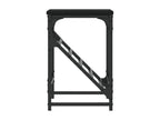 Etagère à chaussures noir 60x30x45 bois d'ingénierie 07198STJS