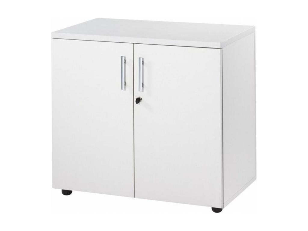 Armoire de bureau bas blanc Calmetop 54694FILT