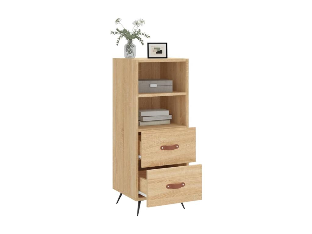 Buffet Chêne Artvivrestore 34,5x34x90 cm Bois d'ingénierie 77442SWOG