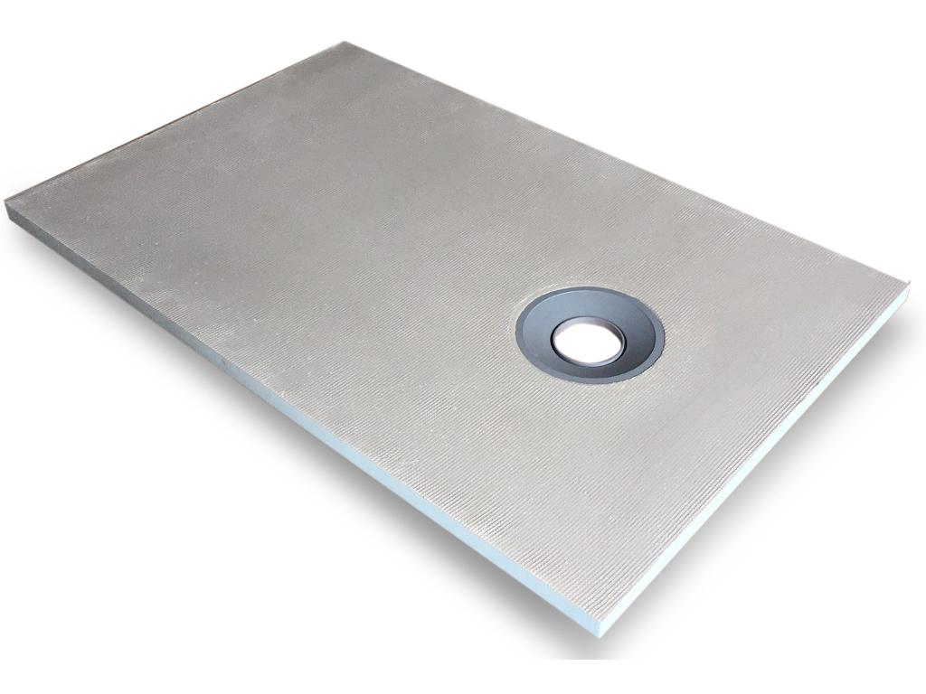 Récepteur à carreler en polystyrène extrudé re-découplable - 140x90x4 cm - Artvivrestore 54184ZOVS