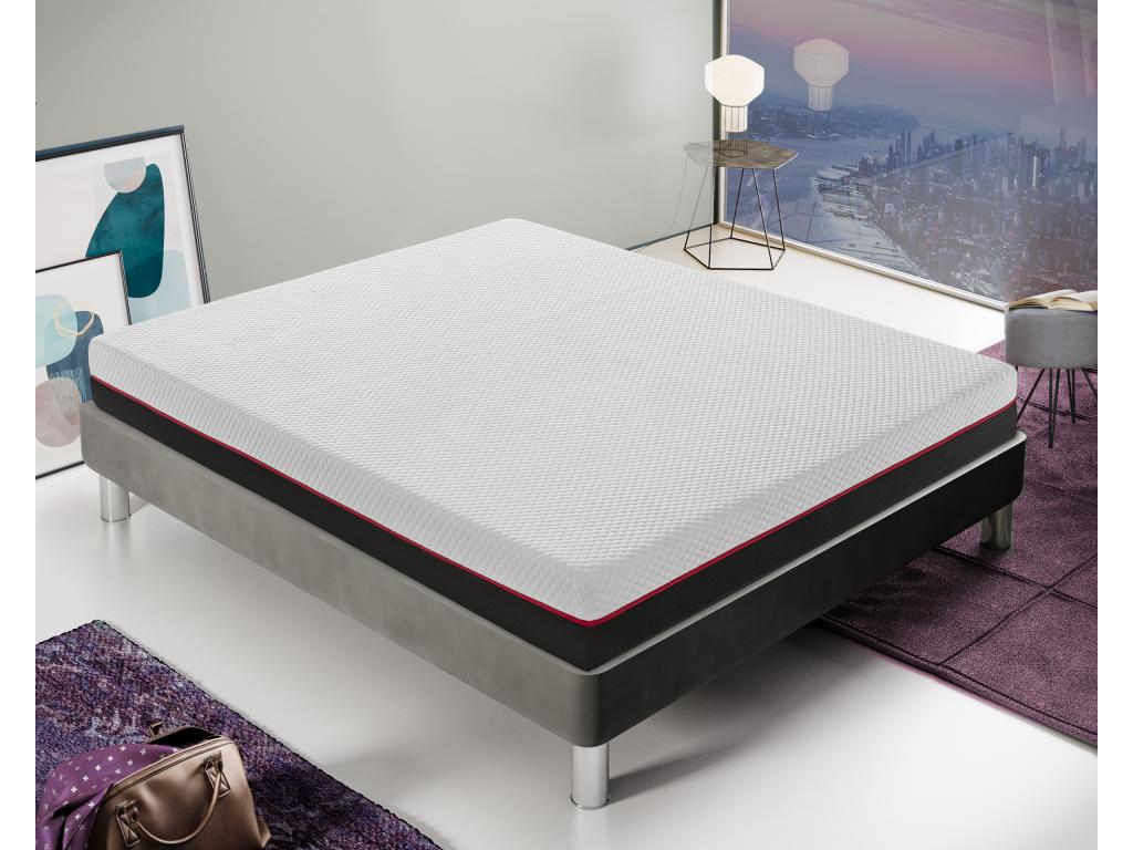 Matelas Artvivrestore Foam 20 cm de haut - 2 canapés déhoussable 160x200 cm 03709FQEK