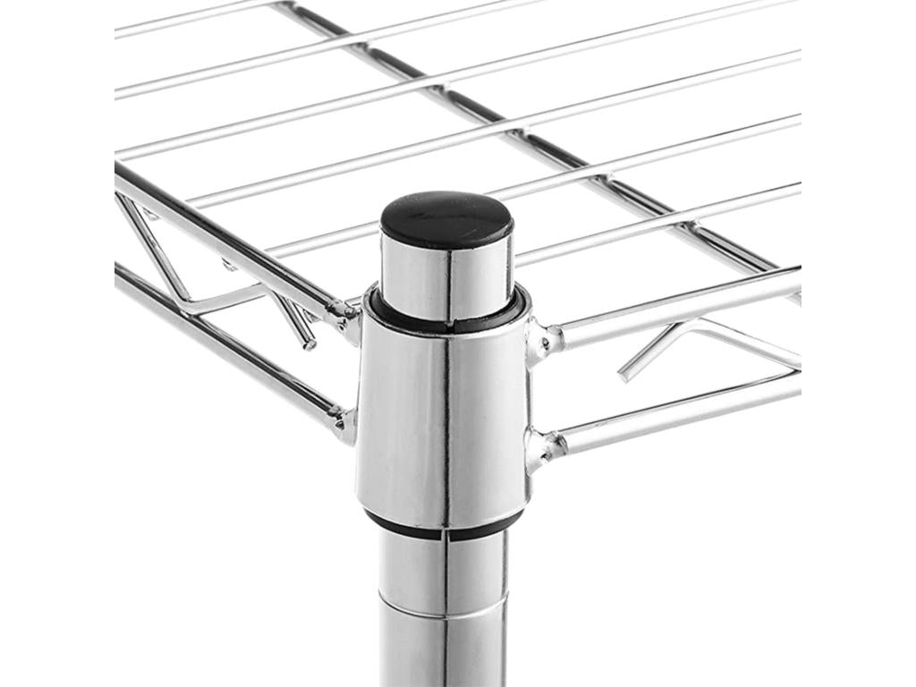 Etagère en métal avec 5 étagères réglables 182.8x91.4x91.4x35.5cm 400Kg O91 27408IEBA