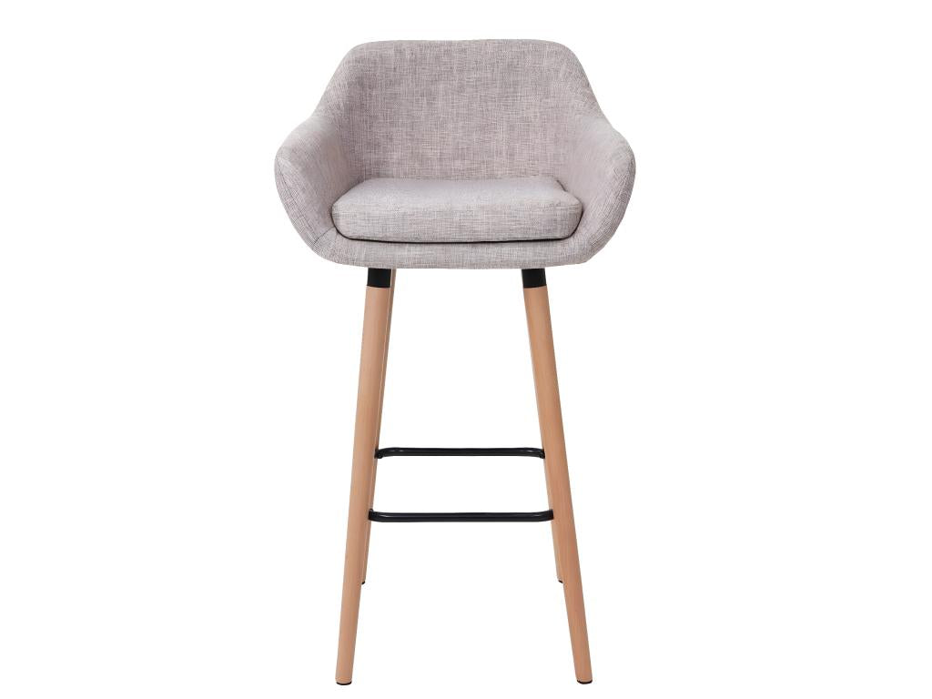Lot de 2 tabourets tissu 53x37x99 cm TDB04029 14274HEKZ