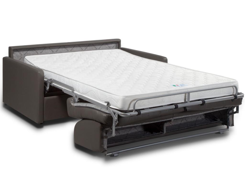 Canapé 2 places convertible express en simili Artvivrestore - Couchage 120 cm - Matelas 14 cm Artvivrestore 44037KCKT