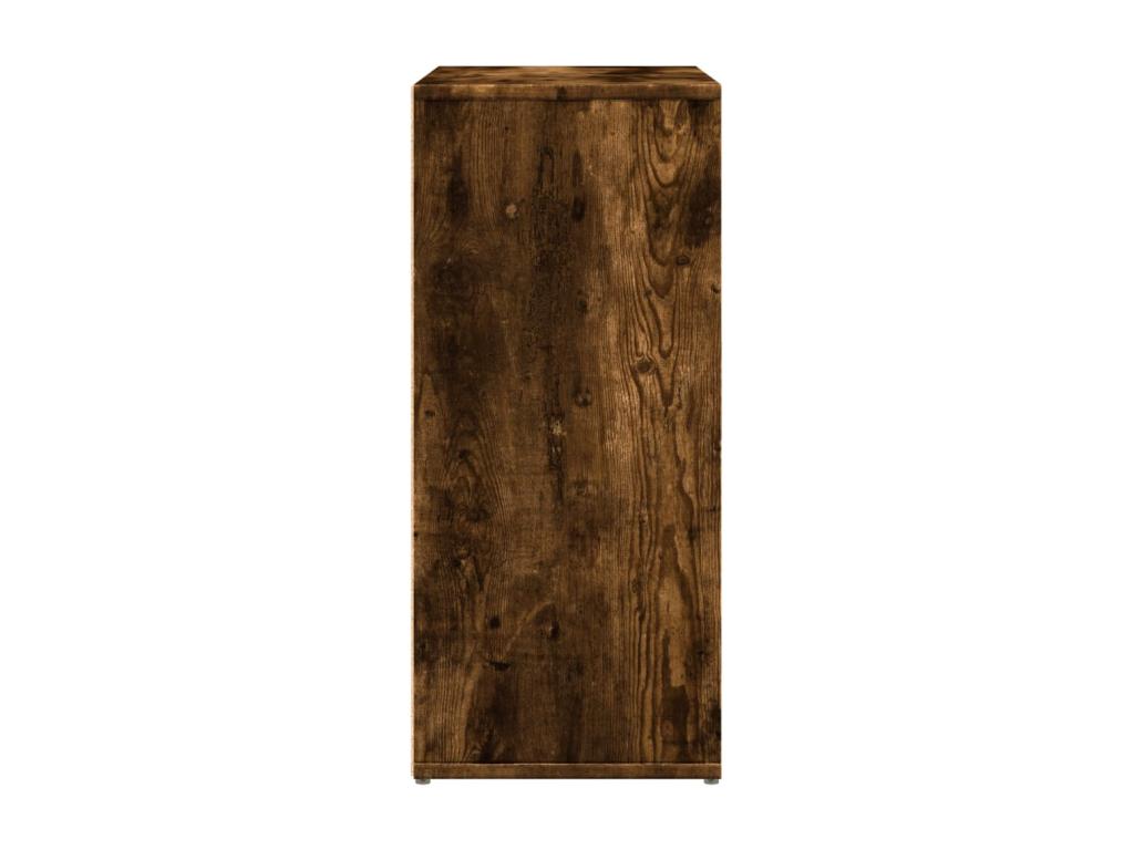 Buffets 2 pcs chêne fumé 60x31x70 cm bois d'ingénierie 79466CLGL