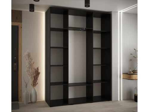 ARMOIRE Artvivrestore 6 À PORTES COULISSANTES 235.2/160/45 3 portes Noir/Artvivrestore/Noir 88482HLAK