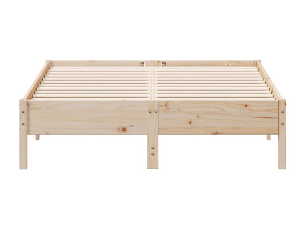 Cadre de lit 120x190 cm Bois de pin massif 44427XOYD