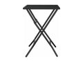 Calmetop - Table de jardin pliable anthracite 50x50x72 cm Calmetop d'acier 52719GUNZ