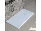 Receveur de douche gris lisse Calmetop grille de couleur - 150x70 cm 78411HWQV