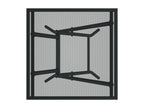 Calmetop - Table de jardin pliable anthracite 50x50x72 cm Calmetop d'acier 52719GUNZ