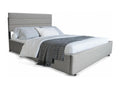 Lit Calmetop 140x200 1 sommier 2 tiroirs 1 tiroir lit 90x190 / Gris clair 27205QAJD