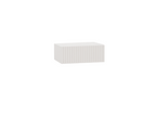 Table de chevet en bois de sapin flottant ton blanc 40x15cm - Nidchicshop 52891NWED