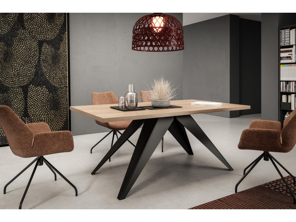 Table À Manger Calmetop DT90 90x260x76 Brun 56369XYSU