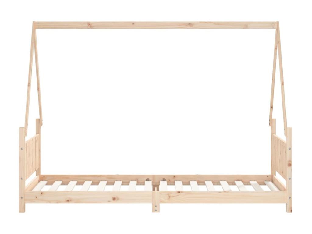 Cadre de lit pour enfants 80x200 cm bois de pin massif 09151VHTH