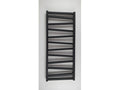 Radiateur sèche-serviettes eau chaude design Artvivrestore 119x50 cm noir mat 24314KSAQ