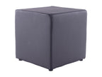 Pouf Carré Design Artvivrestore 41cm Noir 53558BRWQ
