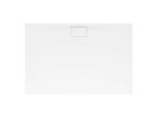 Récepteur antidérapant 180x80x4.8 Calmetop acrylique rectangle blanc 67462VHLJ