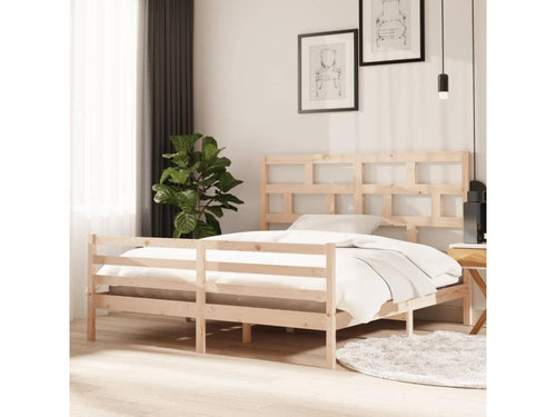 Cadre de lit Bois massif 180x200 cm Super Calmetop 92529FXNK
