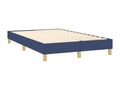 Lit à sommier tapissier avec matelas Bleu 120x200 cm Tissu 18962QWTK