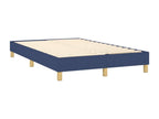 Lit à sommier tapissier avec matelas Bleu 120x200 cm Tissu 18962QWTK