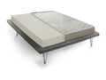 Matelas simple Calmetop matelas Calmetop Made in Italy anti-acariens et hypoallergénique 80x190h15 cm 20242IYLN