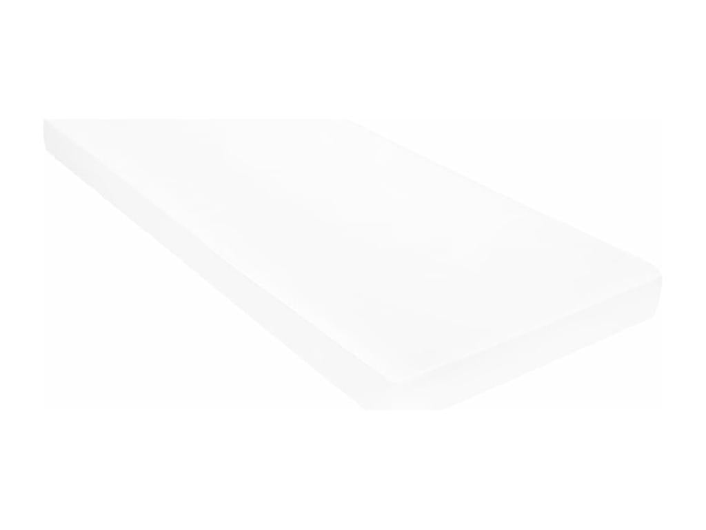 Lit avec matelas 90x200 Blanc Bois de pin massif 12 61059LUCJ