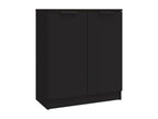 Buffet 3 pièces noir bois d'ingénierie 43579UMTX