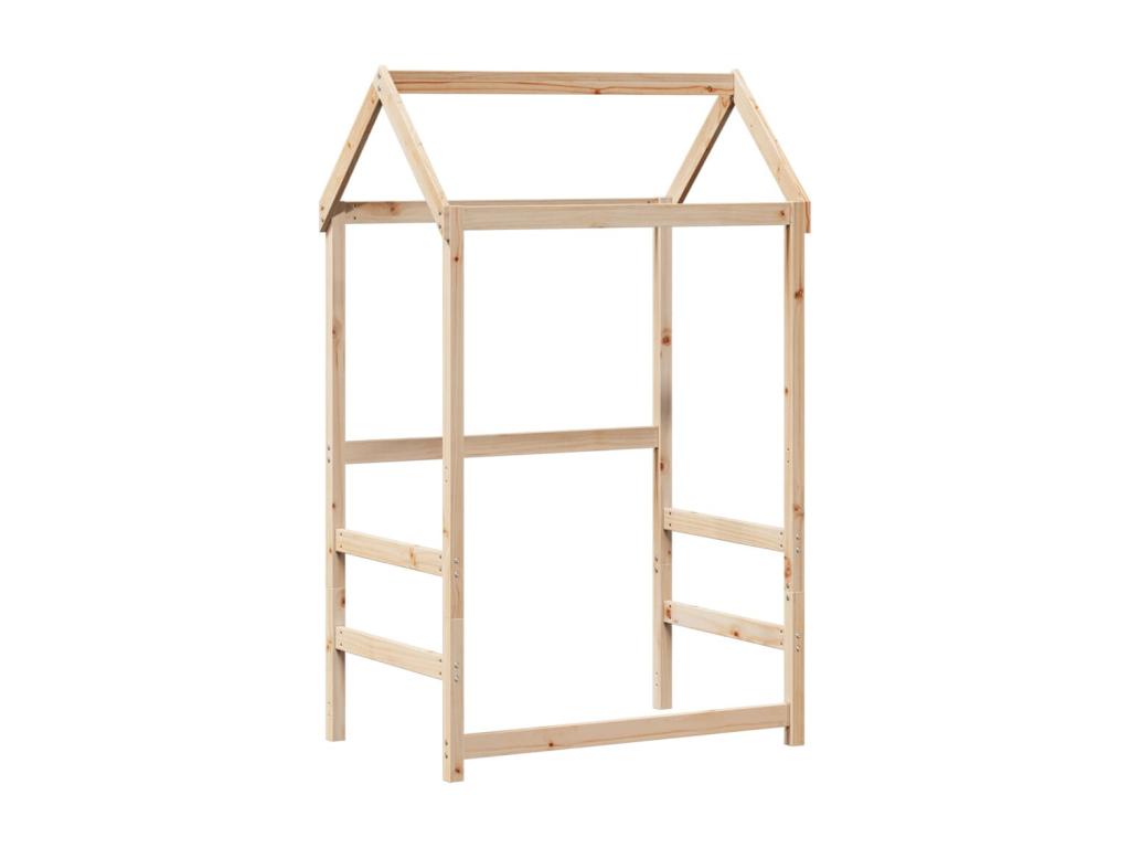 Ensemble de lit de jour et de banc avec toit sans matelas 19243NNMA