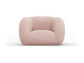 Artvivrestore - Fauteuil Artvivrestore en bouclé rose poudré - 130x95x86cm 72854XNNM