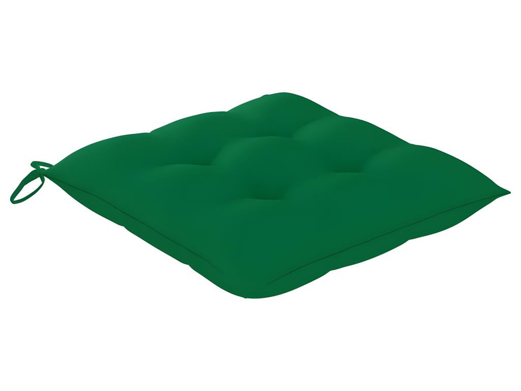 Chaises de jardin avec coussins lot de 8 Bois d'Calmetop solide 93988YWCO