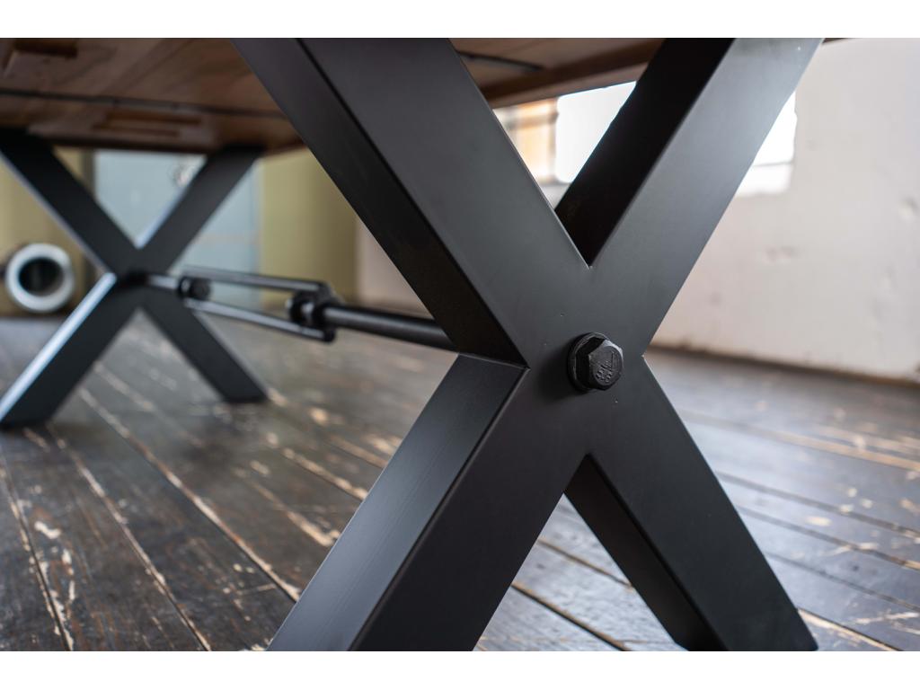 Table - marron Bois - 220x100 cm - Calmetop 83821UHJE