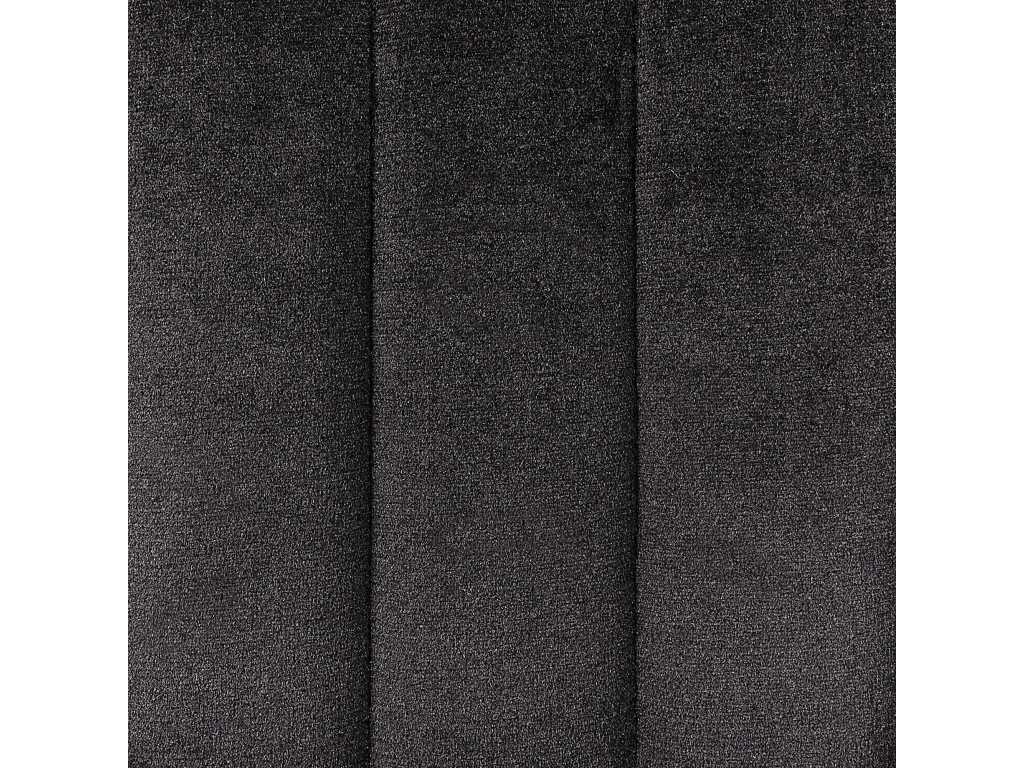 Lot de 2 chaises de bar Calmetop Velours Noir 41949RACA