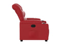 Fauteuil inclinable Rouge Similicuir 45371UIPQ