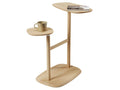 Table d'appoint double plateaux pivotants Artvivrestore Naturel Artvivrestore 04478MJGY