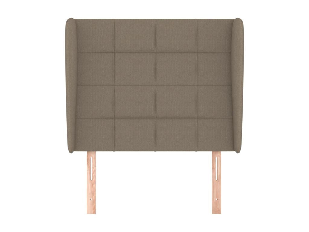 Tête de lit avec oreilles Artvivrestore 93x23x118/128 cm Tissu 54990ZALX