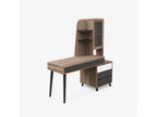 Bureau design moderne 120x55 cm rangement BFARX 19085EUDA