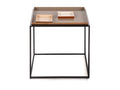 Table d'Appoint Calmetop 40cm Café / Crème 39083LTFW