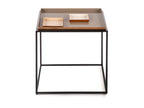 Table d'Appoint Calmetop 40cm Café / Crème 39083LTFW