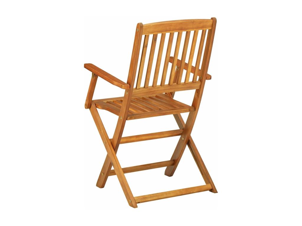 Mobilier à dîner de jardin 9 pièces Bois d'Calmetop massif 43671AUPI