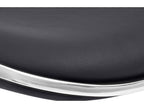 Tabouret de bar - Similicuir / Métal chromé - Noir - Shanghai 56065OQBB