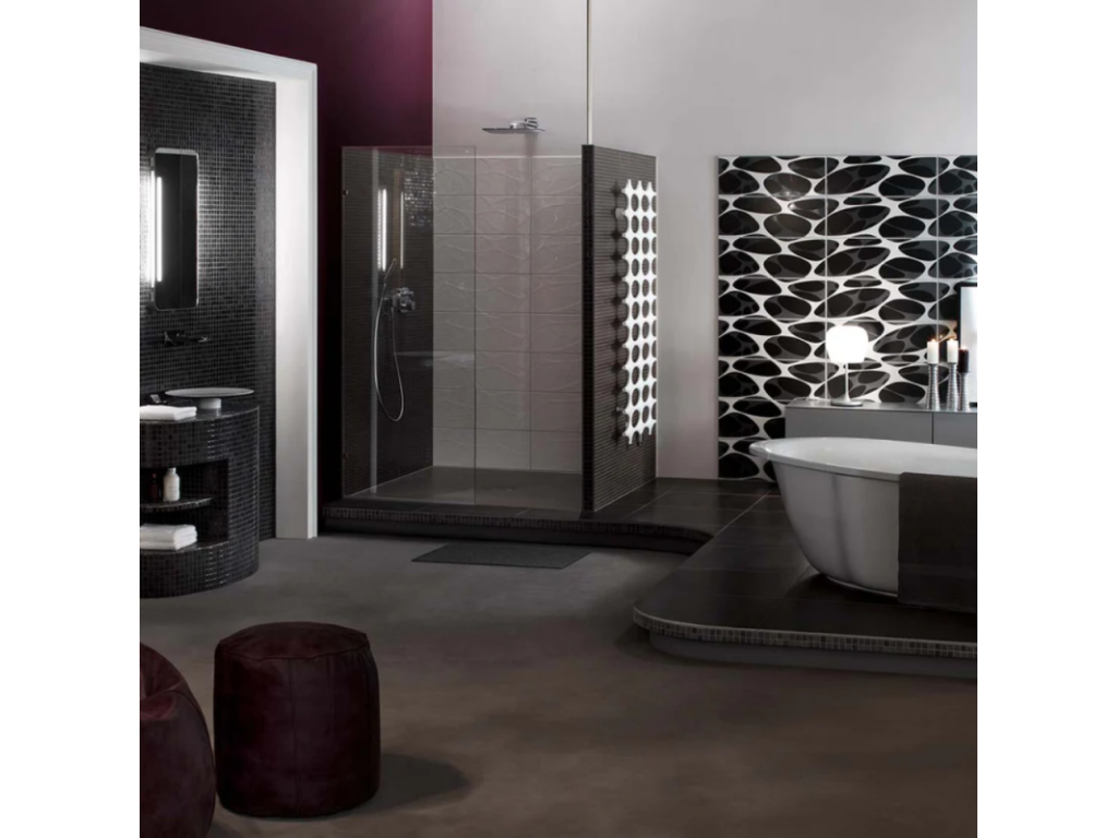 Récepteur de douche à carreler 150x100 Artvivrestore Primo rectangle écoulement centre bonde verticale Artvivrestore d'étanchéité 14881GIPS