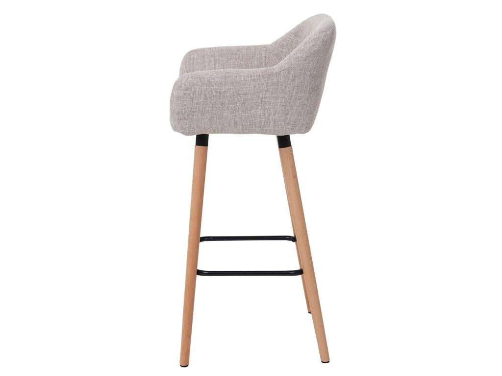 Lot de 2 tabourets tissu 53x37x99 cm TDB04029 14274HEKZ