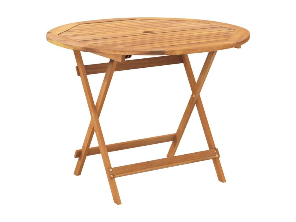 Ensemble à manger de jardin 5pcs noir polypropylène bois massif 66937NOSL